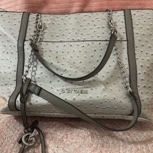 Light gray large size purse